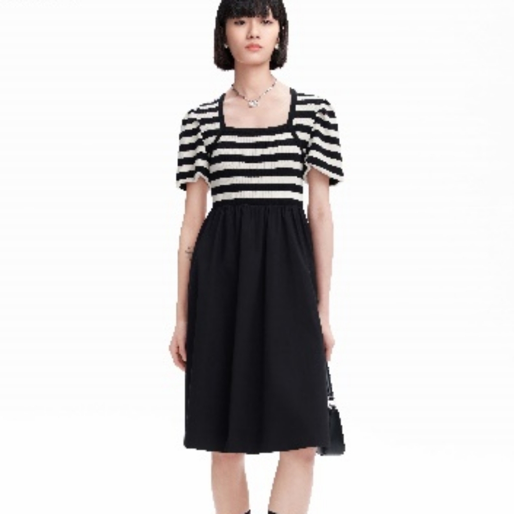 Peacebird Striped Dress Sz:Medium
